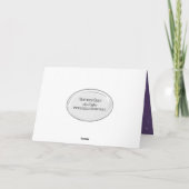 Flying Christmas reindeer with trees Feestdagen Kaart (Achterkant)