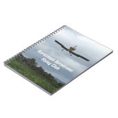 Flying Club Notebook with Light Aircraft. Notitieboek (Linkerzijde)