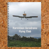 Flying Club Notebook with Light Aircraft. Notitieboek