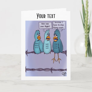 Flying Coach Wenskaart Kaart