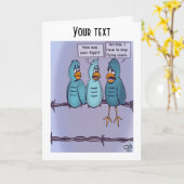 Flying Coach Wenskaart Kaart (Gele Bloem)