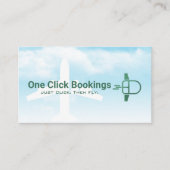 Flying Computer Mouse | Travel Agency Visitekaartje (Voorkant)