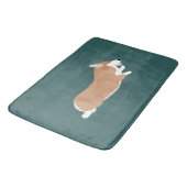 Flying Corgi Bathmat Badmat (Gekanteld)