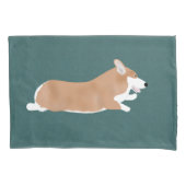 Flying Corgi Kussensloop (Voorkant)