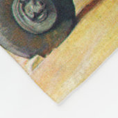 Flying Cowboy van Mead Schaeffer Fleece Deken (Hoek)