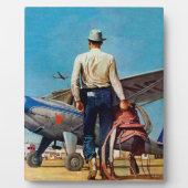 Flying Cowboy van Mead Schaeffer Fotoplaat (Voorkant)