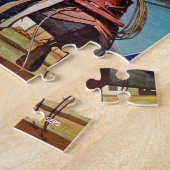 Flying Cowboy van Mead Schaeffer Legpuzzel (Zijkant)