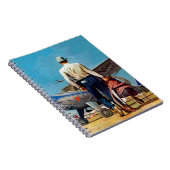 Flying Cowboy van Mead Schaeffer Notitieboek (Rechterzijde)