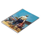 Flying Cowboy van Mead Schaeffer Notitieboek (Linkerzijde)