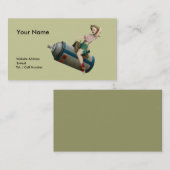 Flying Cowgirl Visitekaartje (Voorkant / Achterkant)