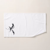 Flying Crane Line Art Bad Handdoek (Handdoek)
