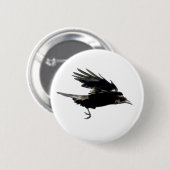 Flying CROW Art Button (Voorkant /achterkant)