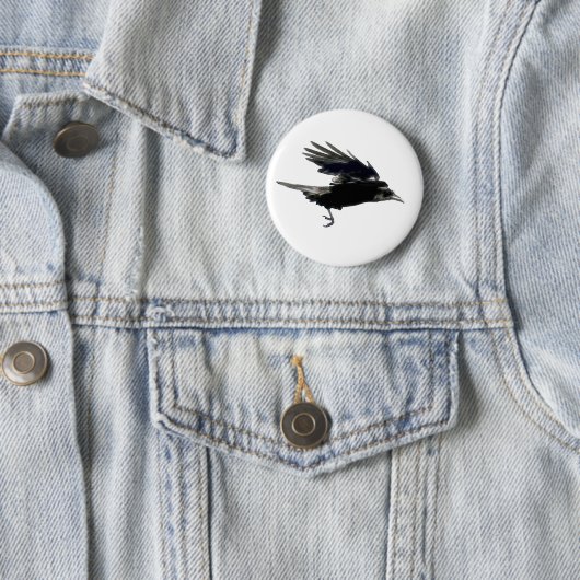 Flying CROW Art Button (In situ)