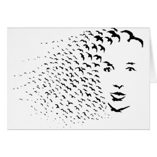 Flying Crows of Face Optical Belichting