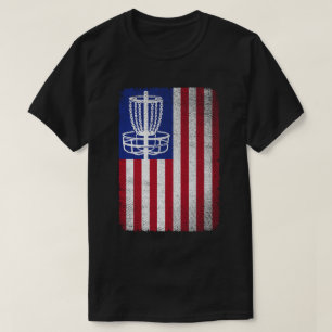 Flying Disc Golf Lover Mannen Vrouwen Amerikaanse  T-shirt