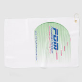 Flying Disk Museum Disk Golf Towel Golfhanddoek (Horizontaal)