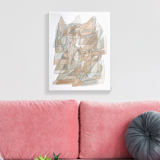 Flying Dolphin Canvas Afdruk (Insitu (Woonkamer))