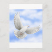 Flying Dove-Briefkaart Briefkaart (Voorkant)