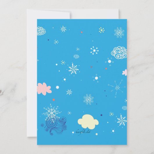 Flying Dragon-uitnodiging Kaart (Achterkant)