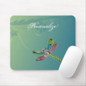 Flying Dragonfly Mousepad Muismat (Met muis)
