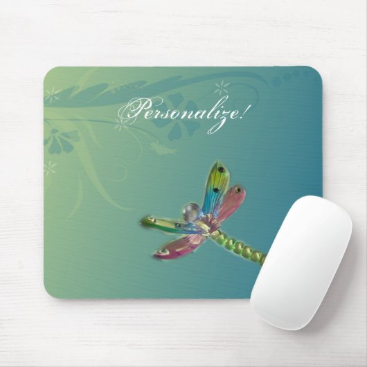Flying Dragonfly Mousepad Muismat (Met muis)