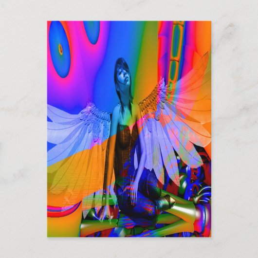 Flying Dream Briefkaart (Voorkant)