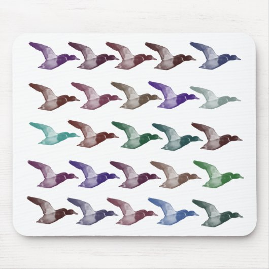 Flying Duck Mousepad Muismat (Voorkant)