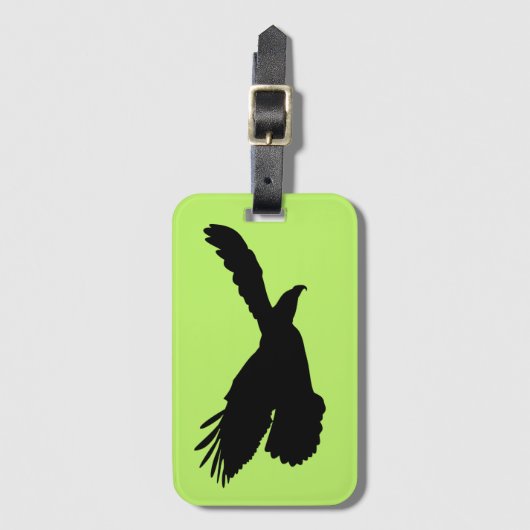 Flying Eagle Bagagelabel - (Voorkant (verticaal))