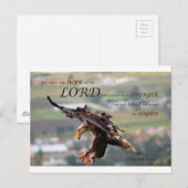 Flying Eagle Bijbelvers.jpg Briefkaart (Voorkant / Achterkant)