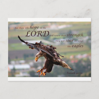 Flying Eagle Bijbelvers.jpg Briefkaart