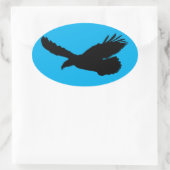 Flying Eagle Blue Sticker - Kies kleur (Tas)