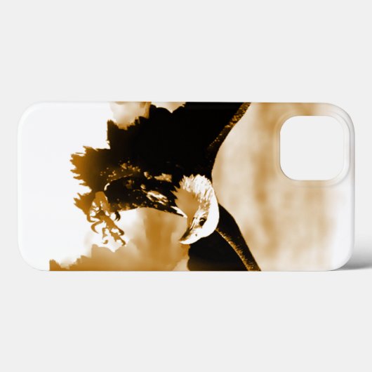 Flying Eagle Case-Mate iPhone Case (Achterkant (horizontaal))