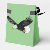 Flying Eagle Favor Box - Kies kleuren Bedankdoosjes (Achterkant)