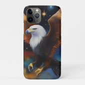 Flying Eagle kleurrijke kosmische kunst, Case-Mate iPhone Case (Achterkant)