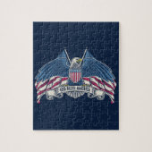 Flying Eagle Legpuzzel (Verticaal)