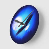 Flying Eagle & Moon Ronde Klok (Hoek)