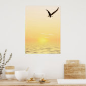 Flying Eagle Poster (Keuken)