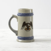Flying Eagle Stein Bierpul (Links)