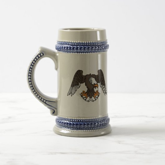 Flying Eagle Stein Bierpul (Links)