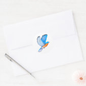 Flying Eastern Bluebird Stickers (Envelop)