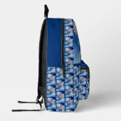 Flying Eenhoorn Paard Waterval Gepersonaliseerd Bedrukte Rugzak (Links)