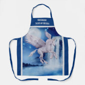 Flying Eenhoorn Paard Waterval Gepersonaliseerd Schort (Voorkant)
