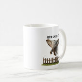 Flying Elephant Mug – Get Over It Koffiemok (Voorkant rechts)