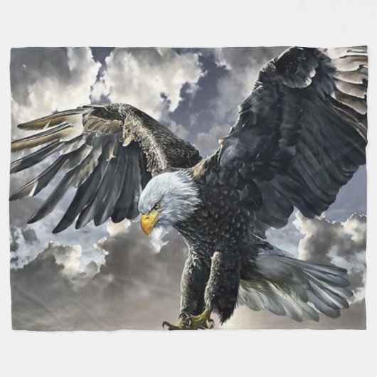 FLYING ELGF FLEECE DEKEN (Voorkant (Horizontaal))