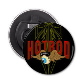 Flying Eyeball Hot Rod Button Flesopener (Voorkant)