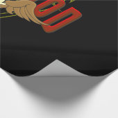 Flying Eyeball Hot Rod Cadeaupapier (Hoek)