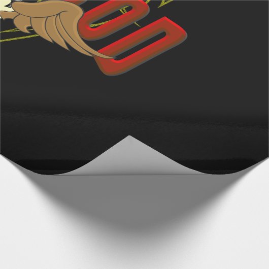 Flying Eyeball Hot Rod Cadeaupapier (Hoek)