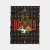 Flying Eyeball Hot Rod Fleece Deken (Voorkant)