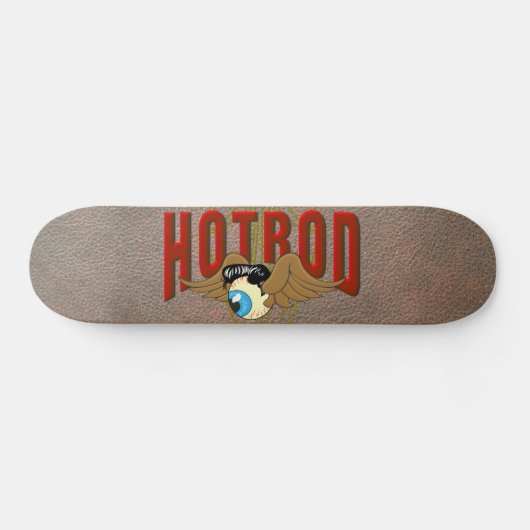 Flying Eyeball Hot Rod Skateboard (Horizontaal)
