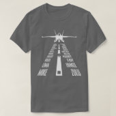 Flying F18 Hornet Pilot Landing Phonetic Alphabet T-shirt (Design voorkant)